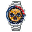 Seiko Prospex Speedtimer SSC947P1 Solar Orange Dial Date Display Chronograph Watch