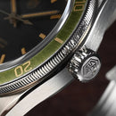 SAN MARTIN SN0116-G-B2 Automatic Vintage Distressed Design 39.5mm Diver's Watch