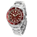 SEIKO Prospex Sea Samurai SRPL11K1 Automatic Red Dial Date Display Diver Watch