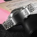 SAN MARTIN SN0128-G4 Automatic Pink BB Dial Sapphire 40mm 200M Men's Diver Watch