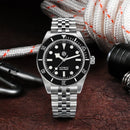 SAN MARTIN SN0128-G BB NH35 Automatic Stainless Steel 40mm 20ATM Men Diver Watch