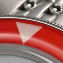 SAN MARTIN SN0116-G-B1 Automatic Date Disp. Rainbow Bezel Sapphire 39.5mm Watch