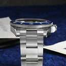 SAN MARTIN SN0111-G-B NH35 Automatic Stainless Steel 40mm 30 ATM Men Diver Watch
