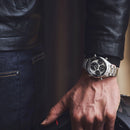 SEIKO Prospex Speedtimer SFJ001 White Dial Chronograph Stainless Steel Men Watch