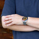 Seiko Prospex Speedtimer SSC947P1 Solar Orange Dial Date Display Chronograph Watch