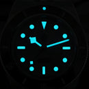 SAN MARTIN SN0128-G4 Automatic Pink BB Dial Sapphire 40mm 200M Men's Diver Watch