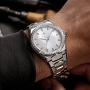 VENEZIANICO Arsenale Moissanite 6121511C White MOP Dial Stainless Steel Watch