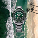 Seiko Prospex SPB381J1 Automatic GMT Green Dial Date Disp Diver Watch WARRANTY
