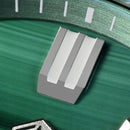 SAN MARTIN SN0130-G-B Automatic Gemstone Dial Sapphire Stainless Steel Men Watch