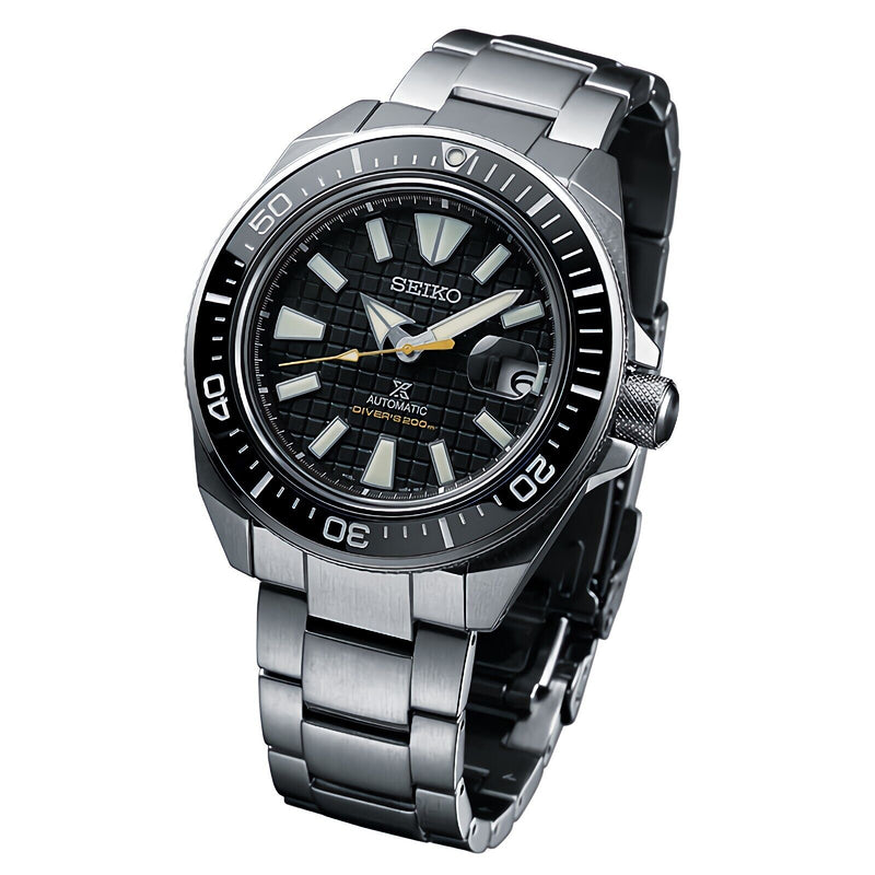 SEIKO Prospex Sea King Samurai SRPE35K1 Automatic Black Dial 43.8mm Diver Watch