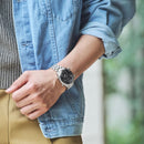 SEIKO Prospex Speedtimer SFJ003 Black Dial Chronograph Stainless Steel Men Watch