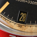 SAN MARTIN SN0116-G V6 GMT Automatic Date Dis Stainless Steel 39.5mm Retro Watch