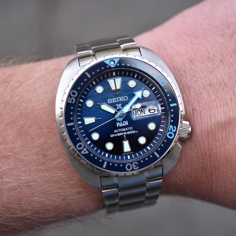 Seiko Prospex Sea Turtle SRPK01K1 Padi Special Edition Automatic 45MM Dive Watch