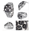 SEIKO Prospex Speedtimer SFJ001 White Dial Chronograph Stainless Steel Men Watch