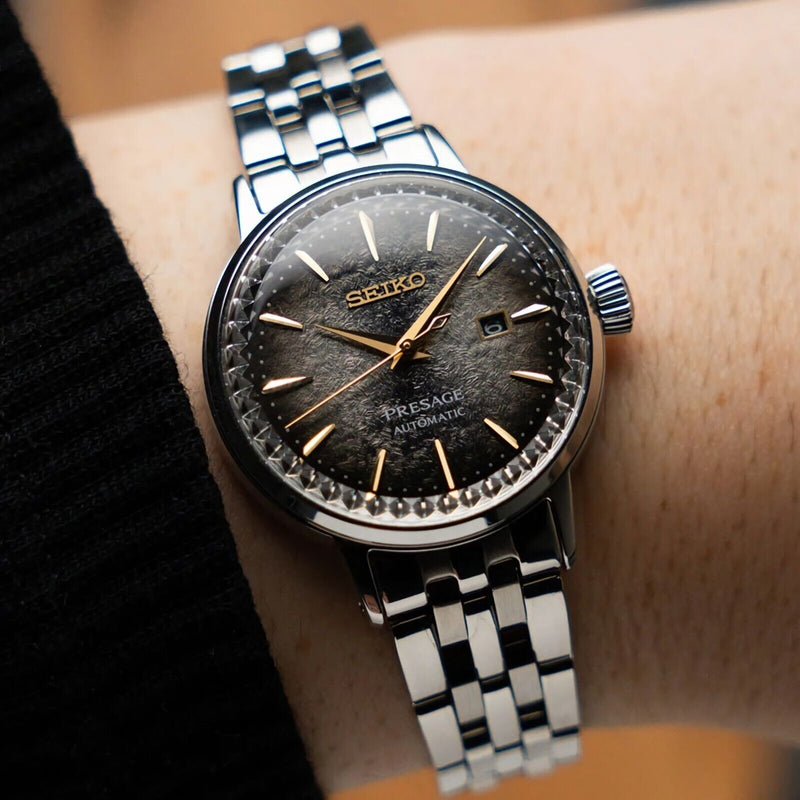 SEIKO Presage SRE015J1 Cocktail Time "Night Time Tokyo" Star Bar Limited Edition