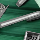 SAN MARTIN SN0130-G-B Automatic Gemstone Dial Sapphire Stainless Steel Men Watch