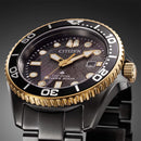 CITIZEN PROMASTER LIGHT in BLACK BN0264-53E Eco-Drive Black Dial Men Diver Watch