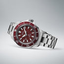 SEIKO Prospex Sea Samurai SRPL11K1 Automatic Red Dial Date Display Diver Watch