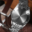 SAN MARTIN SN0116-G V6 GMT Automatic Date Dis Stainless Steel 39.5mm Retro Watch