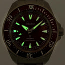 SEIKO Prospex Sea Samurai SRPL11K1 Automatic Red Dial Date Display Diver Watch