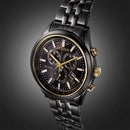 CITIZEN LIGHT in BLACK AT2576-68E Eco-Drive Black Dial Chronograph Men's Watch