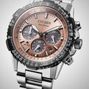 Citizen Promaster Navihawk CA4664-60X Eco-Drive Salmon Dial Chronograph Watch