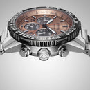 Citizen Promaster Navihawk CA4664-60X Eco-Drive Salmon Dial Chronograph Watch