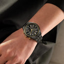 CITIZEN LIGHT in BLACK AT2576-68E Eco-Drive Black Dial Chronograph Men's Watch