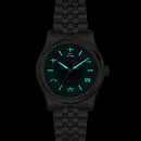 SAN MARTIN SN0144-CG Miyota 90S5 Automatic Sunburst Jianzhan Dial 39mm Gada Watch