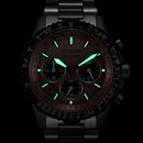 Citizen Promaster Navihawk CA4664-60X Eco-Drive Salmon Dial Chronograph Watch