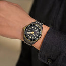 CITIZEN PROMASTER LIGHT in BLACK BN0264-53E Eco-Drive Black Dial Men Diver Watch