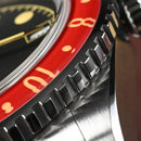 SAN MARTIN SN0005-G-B1 GMT Automatic Stainless Steel 40mm 20ATM Men Diver Watch