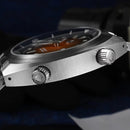 SAN MARTIN SN0066-G1 Automatic Gradient Grainy Dial 42mm 200M Men's Diver Watch