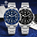 SAN MARTIN SN0111-G-B NH35 Automatic Stainless Steel 40mm 30 ATM Men Diver Watch