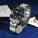 SAN MARTIN SN0111-G-B NH35 Automatic Stainless Steel 40mm 30 ATM Men Diver Watch