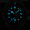 SAN MARTIN SN0111-G-B NH35 Automatic Stainless Steel 40mm 30 ATM Men Diver Watch