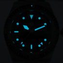 SAN MARTIN SN0112-G GMT NH34 Automatic Stainless Steel 38mm 20ATM Diver's Watch