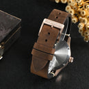 SAN MARTIN SN0117-Q Automatic CuSn8 Bronze Case 41 mm 10 ATM Men's Pilot Watch