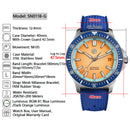 SAN MARTIN SN0118-G NH35 Automatic Original Design 40mm 20ATM Men's Diver Watch
