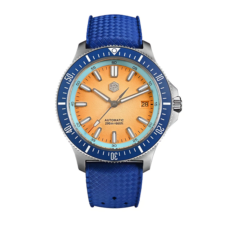 SAN MARTIN SN0118-G NH35 Automatic Original Design 40mm 20ATM Men's Diver Watch