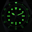 SAN MARTIN SN0123-G-B1/SN0123-G-B3 Automatic Beige Dial Sapphire Nylon Strap 40mm 200M Watch