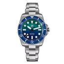 SAN MARTIN SN0126-GS Miyota 90S5 Automatic Enamel 3D Wave Dial 38mm 200M Watch