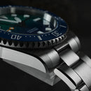 SAN MARTIN SN0126-GS Miyota 90S5 Automatic Enamel 3D Wave Dial 38mm 200M Watch