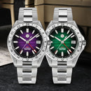 SAN MARTIN SN0129-G6 GMT Automatic Gradient Desert Dial 39mm 100M Men's Watch