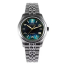 SAN MARTIN SN0144-CG Miyota 90S5 Automatic Sunburst Jianzhan Dial 39mm Gada Watch