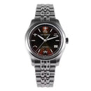 SAN MARTIN SN0144-CG Miyota 90S5 Automatic Sunburst Jianzhan Dial 39mm Gada Watch