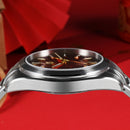 SAN MARTIN SN0144-GX6 Miyota 90S5 Guilloche Dial 39mm Snake Year Limited Watch