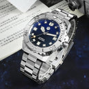 SAN MARTIN SN0147-G Automatic Blue Sea Wave Dial Sapphire Glass 43mm 1000M Watch
