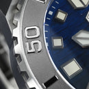 SAN MARTIN SN0147-G Automatic Blue Sea Wave Dial Sapphire Glass 43mm 1000M Watch