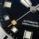 SAN MARTIN SN0147-G Automatic Blue Sea Wave Dial Sapphire Glass 43mm 1000M Watch